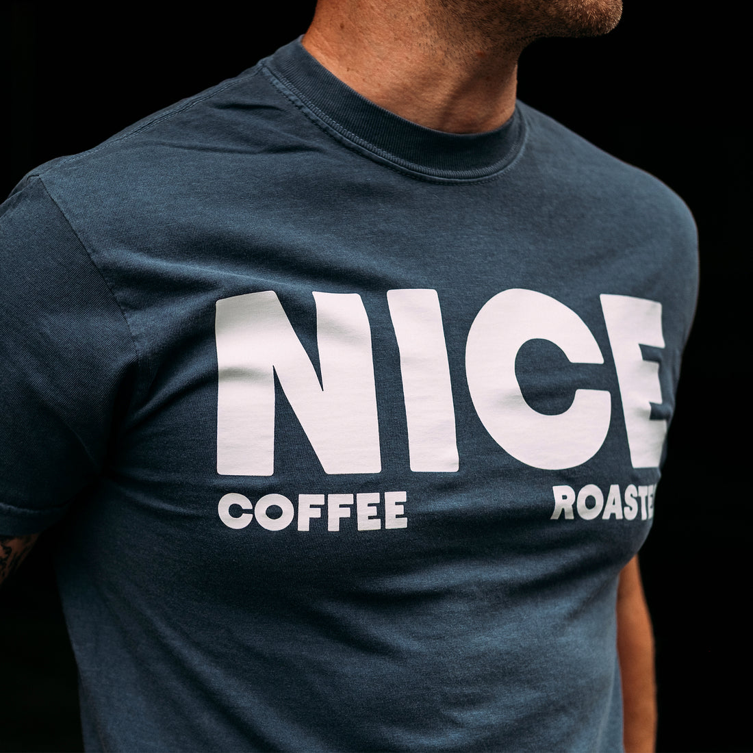 Nice Coffee Roaster Logo T-Shirt
